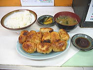 餃子定食 730円